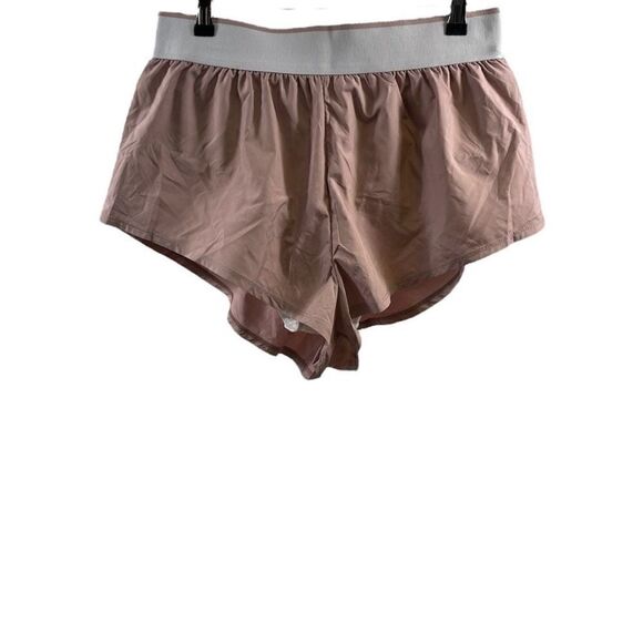 Free People Movement Free People NWOT Run for it Pink Shorts Size L - Picture 1 of 7
